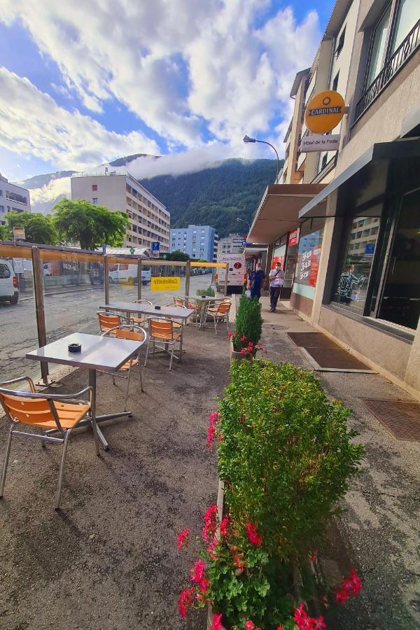 Hotel De La Poste Martigny - City Center Екстер'єр фото